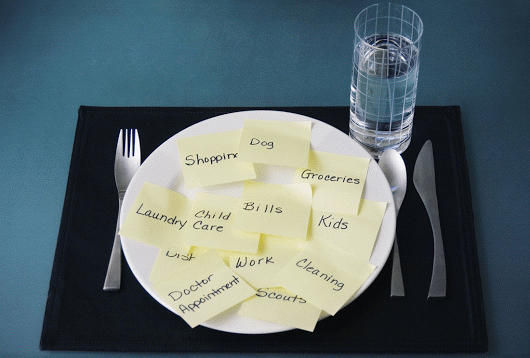a lot on your plate